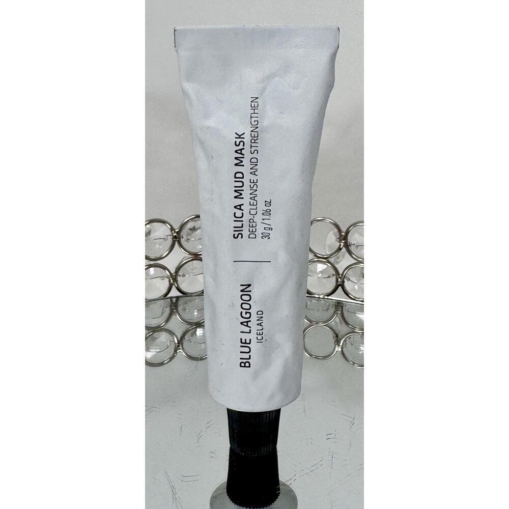Blue Lagoon - Deep Cleansing Silica Face Mask For Enhanced Glow - Hydrating a...